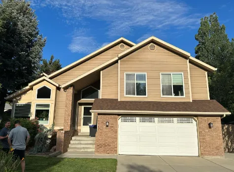 Cedar Park home before painting