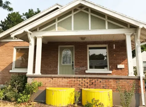 Georgetown home before painting