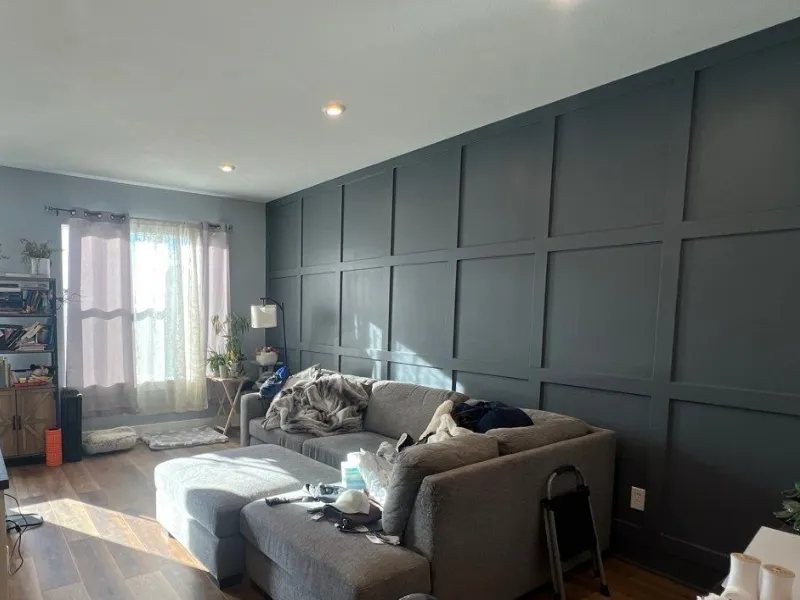 Interior after painting